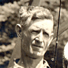 John P. Young with 32 lb. Muskie in 1937