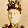 formal portrait of Marie Louise Van Steelandt as a young woman